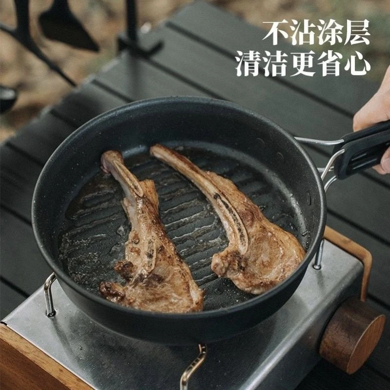 ชุดหม้อพกพาสำหรับทำอาหารกลางแจ - Camp Cooking Set บทวิจารณ์และราคา