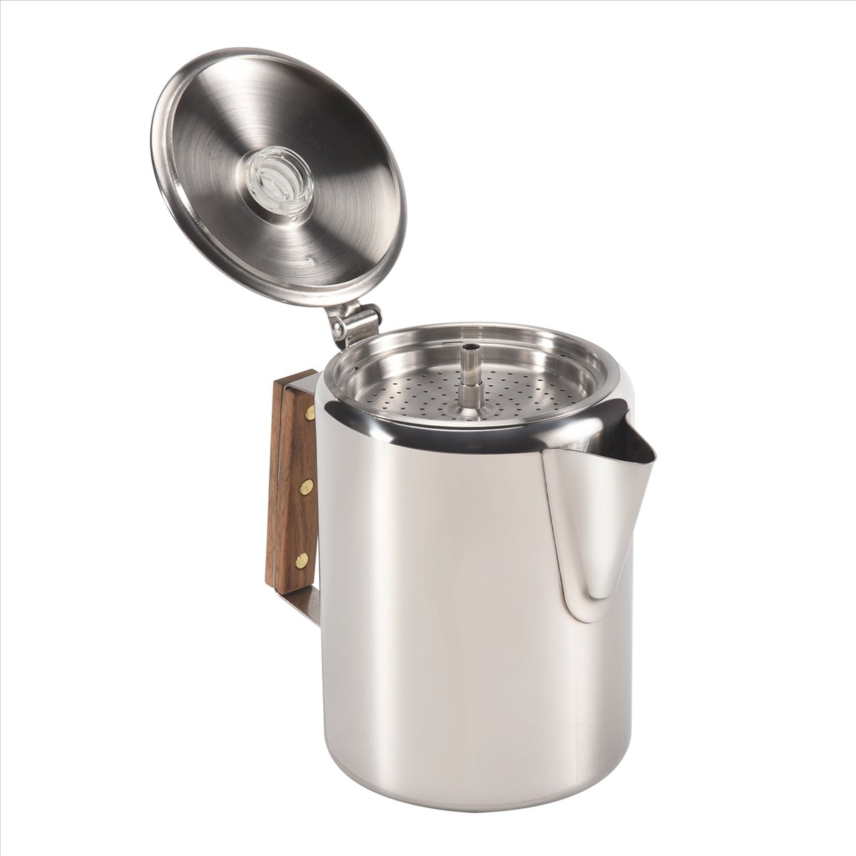 เครื่องชงกาแฟแบบพกพา HITL สำหร - Camp Percolator Coffee บทวิจารณ์และราคา