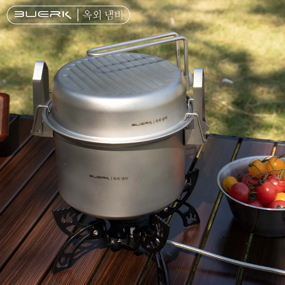 Outdoor Camping หม้อนึ่งและทอด - Camp Cooking Set บทวิจารณ์และราคา