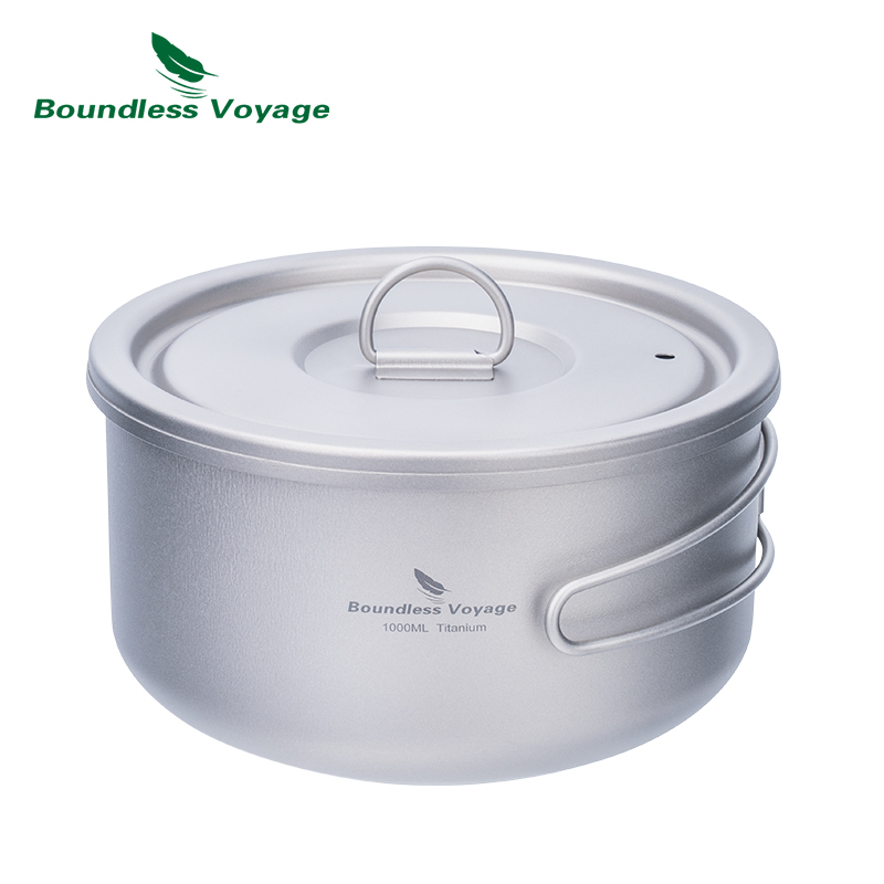 Boundless Voyage ไทเทเนียม Cam - Camp Cooking Set บทวิจารณ์และราคา