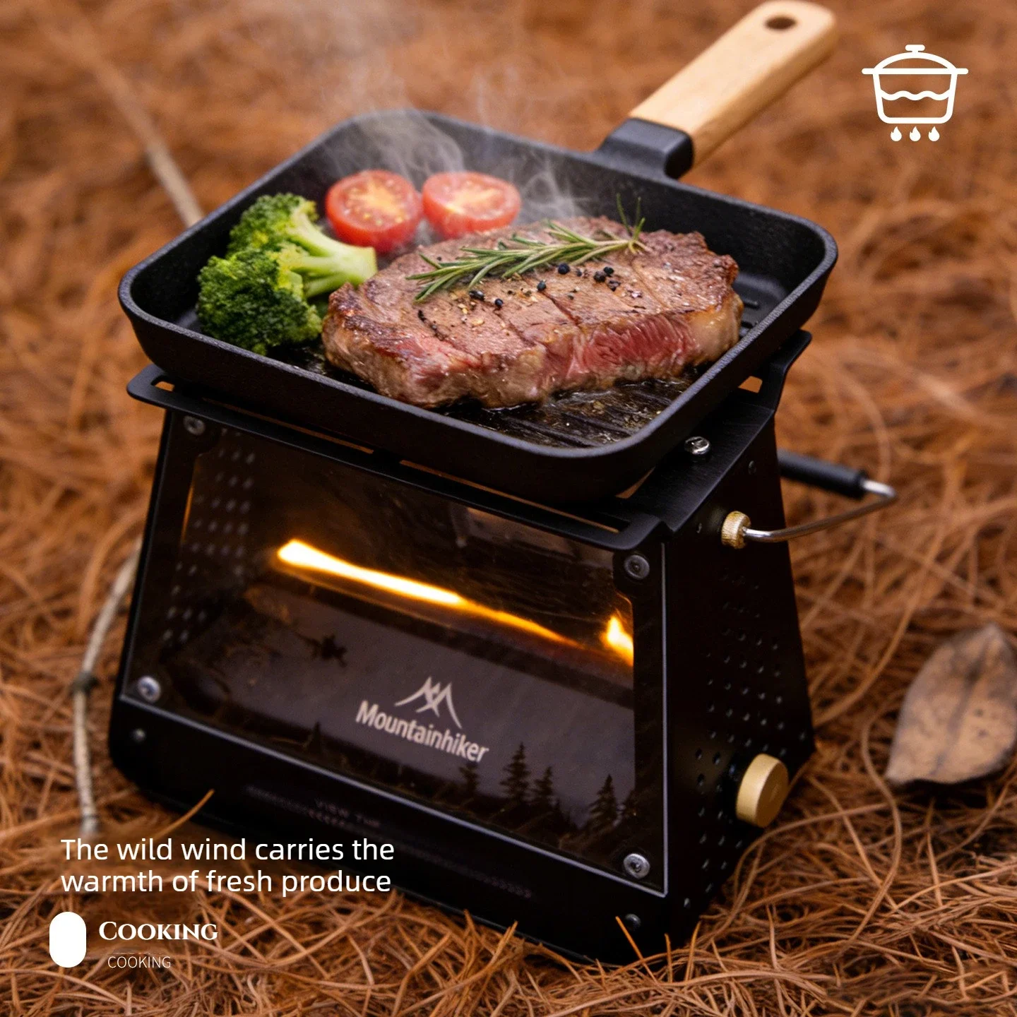 MOUNDAINHIKER เตาไฟขนาดเล็กแบบ - Outdoor Camping Oven บทวิจารณ์และราคา