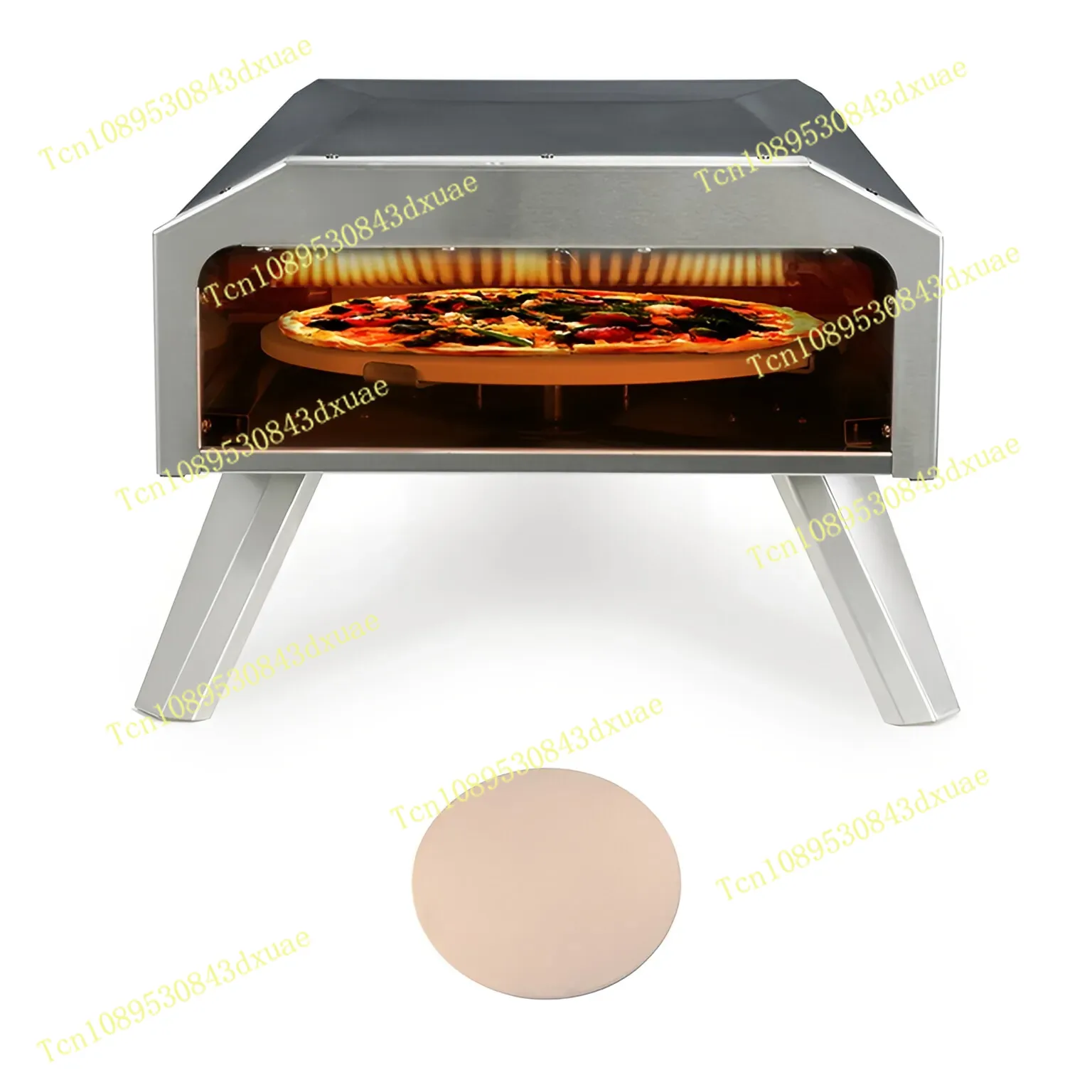 เตาอบพิซซ่าแก๊สพับได้แบบพกพา ห - Outdoor Camping Oven บทวิจารณ์และราคา