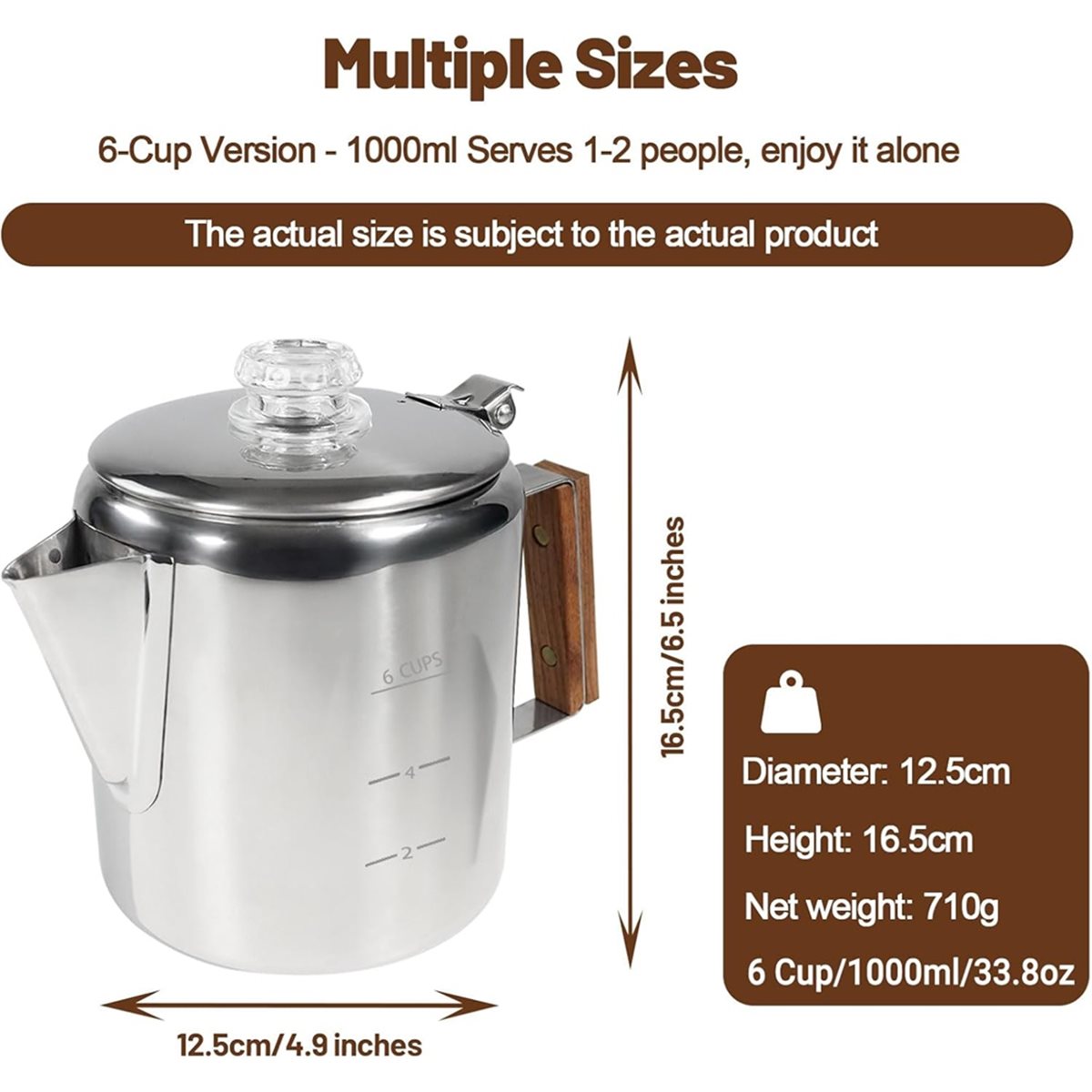 หม้อต้มกาแฟแบบเพอร์โคเลเตอร์ 6 - Camp Percolator Coffee บทวิจารณ์และราคา